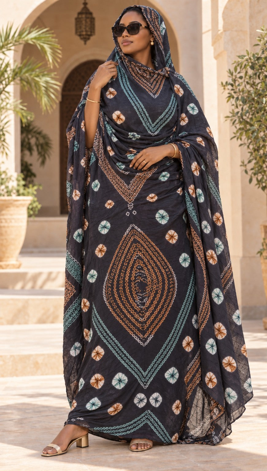 Meulfa thioup multicolore de Mauritanie – portée